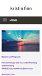 Mobile Screenshot of kristinfinn.com